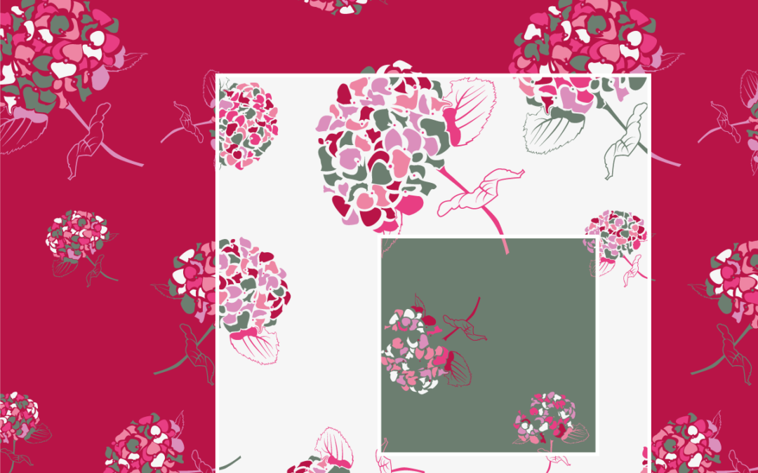 Pattern Ortensias